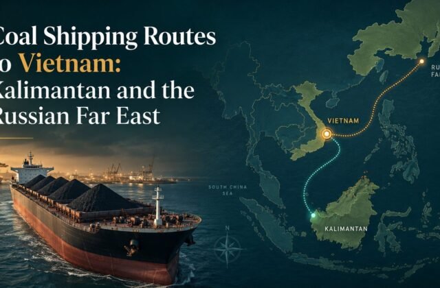 Coal Shipping Routes to Vietnam: Kalimantan and the Russian Far East